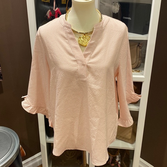Tops - Sear sucker blouse